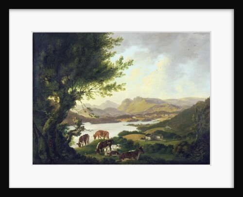 Lake Windemere by Julius Caesar Ibbetson