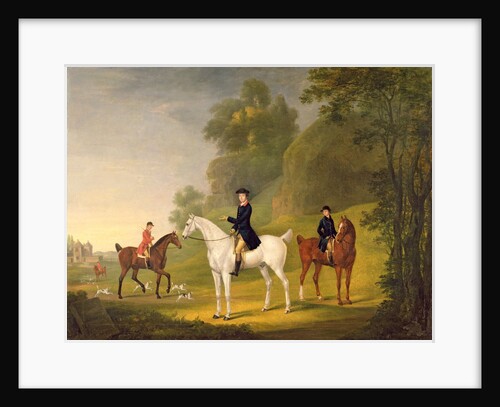 Lord Bulkeley and his Harriers, his huntsman John Wells and Whipper-In R. Jennings, 1773 by Francis Sartorius