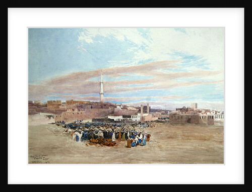 The Market Place, Tanga, Egypt, 1874 by William Paton Burton