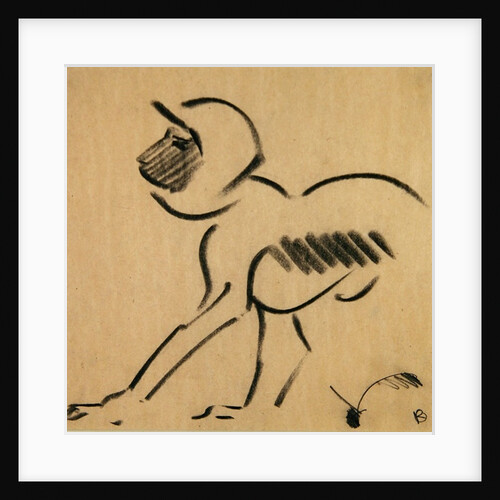 Crouching Monkey, c.1912-13 by Henri Gaudier-Brzeska