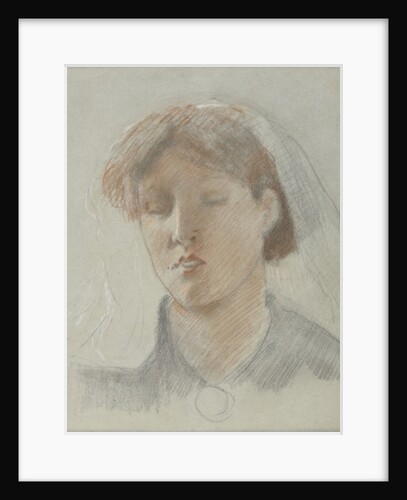 The Artist's Wife, Emma, on her Wedding Day by Ford Madox Brown