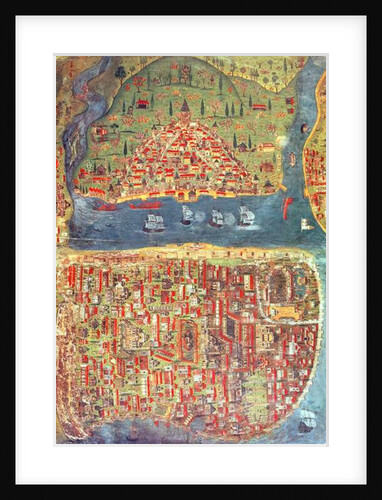 IUK T.5964 View of Istanbul by Nasuh Al-Silahi