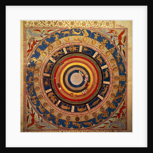 Celestial map by Turkish School
