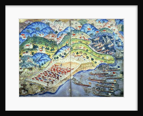 TSM H.1608 View of Nice by Nasuh Al-Silahi