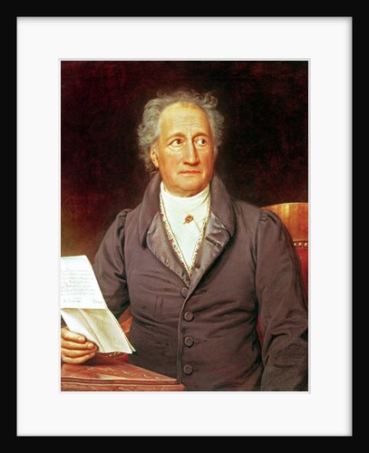 Johann Wolfgang von Goethe, 1828 by Joseph Carl Stieler