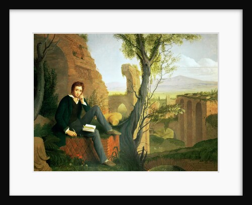 Percy Bysshe Shelley 1845 by Joseph Severn
