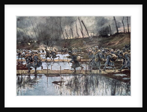 The Battle of the Yser in 1914 by Francois Flameng