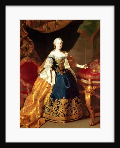 Portrait of the Empress Maria Theresa of Austria by Martin van Mytens or Meytens