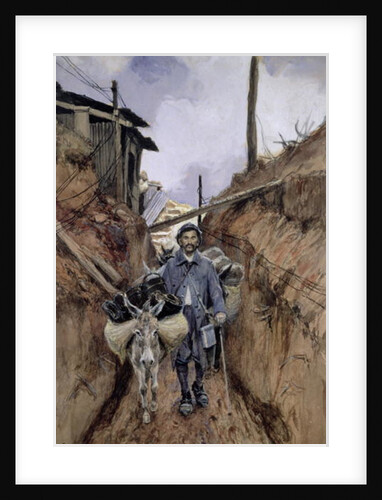The Donkey, Somme, 1916 by Francois Flameng