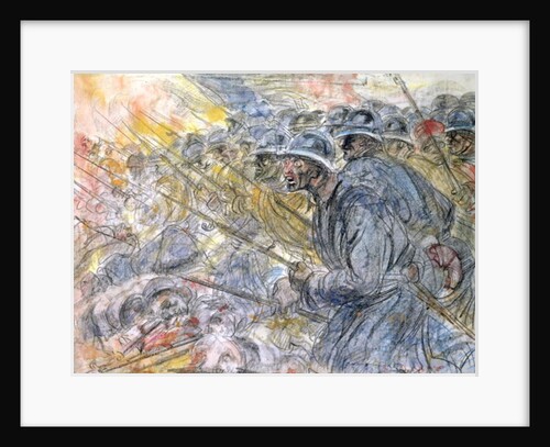 The Assault, Verdun by Henri de Groux