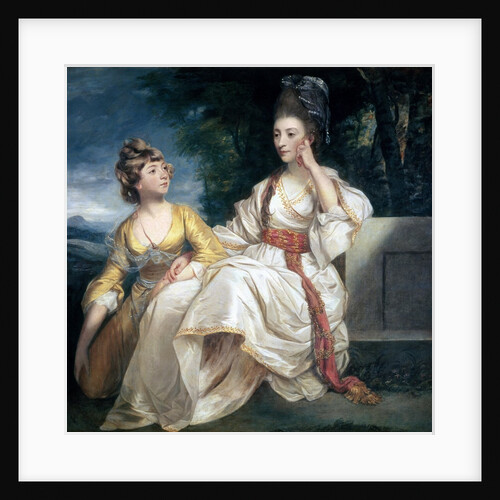 Mrs Thrale and her Daughter Hester 1777-78 by Joshua Reynolds