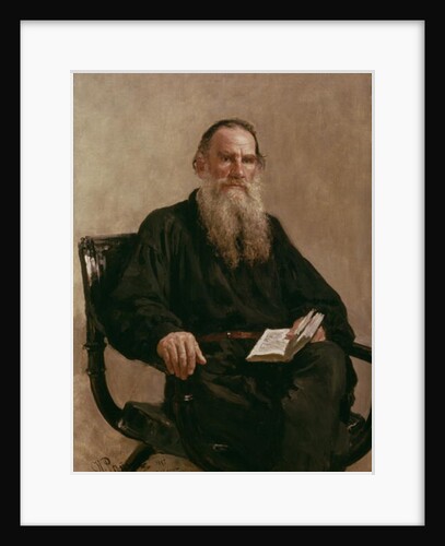 Lev Tolstoy 1887 by Ilya Efimovich Repin
