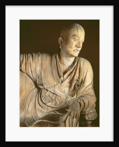 Figure of a lohan, Yuan dynasty by School Chinese