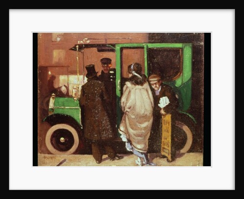 The Taxi Cab, c.1908-10 by Brake Baldwin