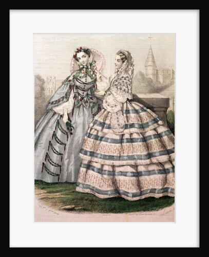 Day Dress for, 1858 by French School