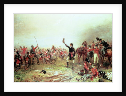 The Battle of Waterloo, 18th June 1815 by Robert Alexander Hillingford