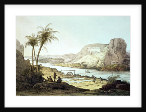View of the Temples at Abu Simbel, Nubia by Giovanni Battista Belzoni