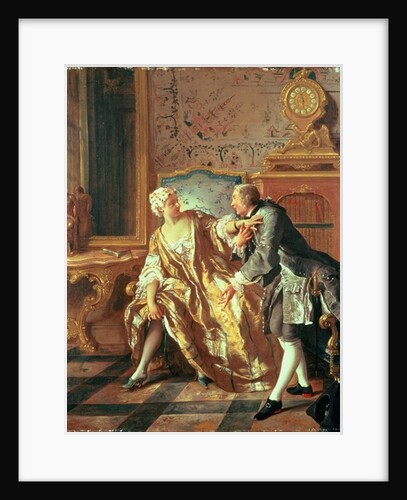 The Garter by Jean Francois de Troy