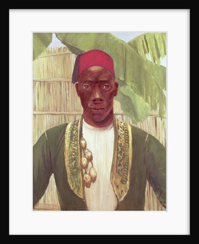 King Mutesa of Buganda, from a photo by Dorothy nee Tennant Stanley