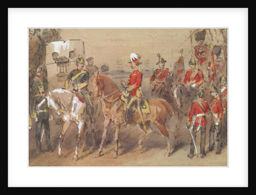 General Sir Garnet Wolseley at Alexandria, 1882 by Orlando Norie