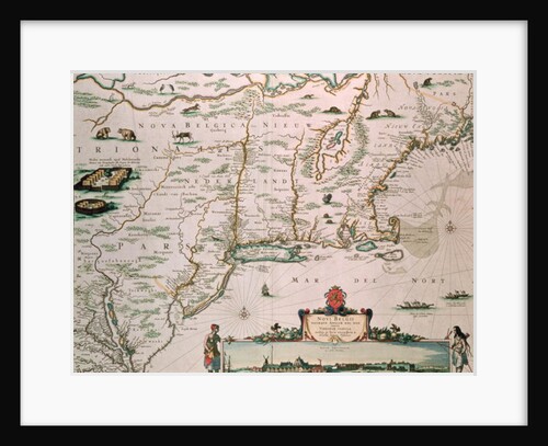 New Belgium by Nicolaes Jansz Visscher