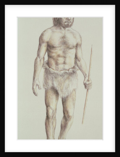 Neanderthal Man by English School