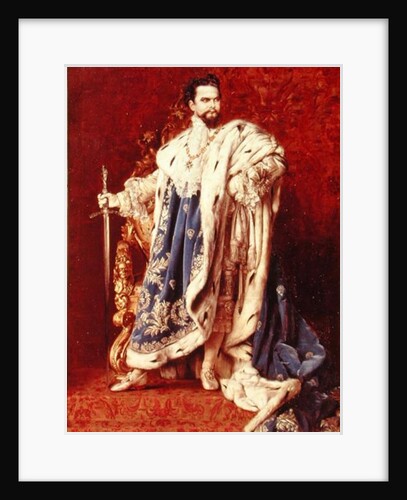 Ludwig II 1887 by Gabriel Schachinger