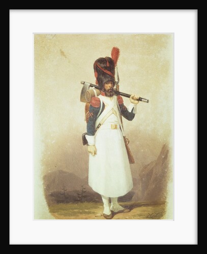 Napoleonic Soldier, 1811 by English School