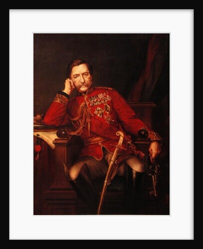 Portrait of Robert, Lord Napier of Magdala by Lowes Cato Dickinson