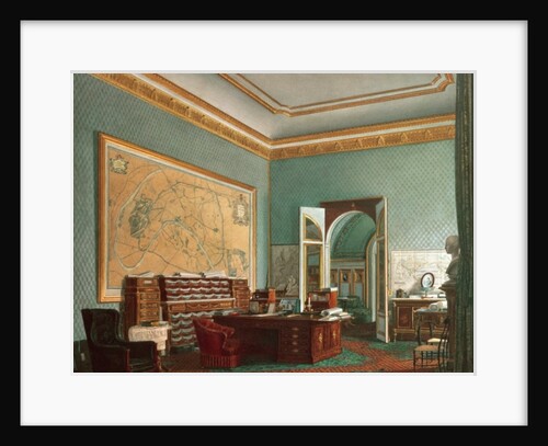Napoleon III's Study at the Tuileries, 1862 by Fortune de Fournier