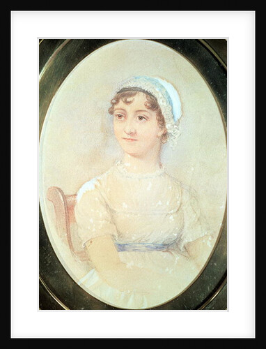 Portrait of Jane Austen by English School