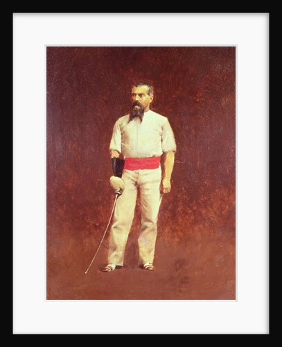 Richard Burton in Fencing Dress, 1889 by Albert Letchford
