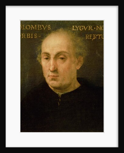 Portrait of Christopher Columbus by Spanish School