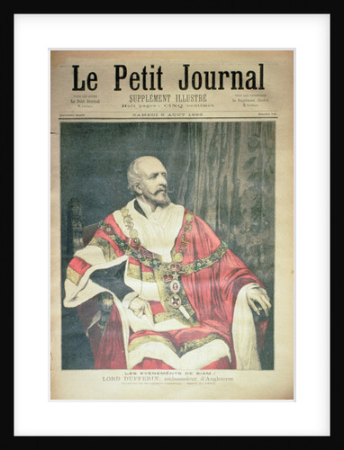 Events in Siam: Lord Dufferin, the British Ambassador by Jean Joseph Benjamin Constant