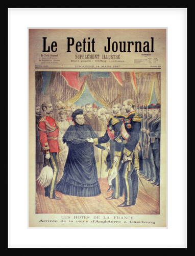 The French Hosts: the Arrival of the Queen of England at Cherbourg by Henri Meyer