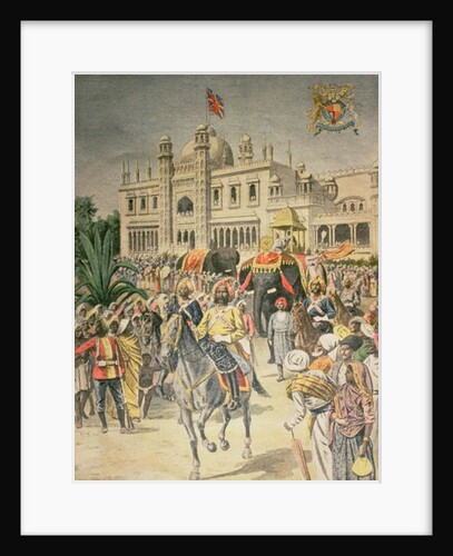 Exhibition of 1900: the Anglo-Indian Pavilion by French School