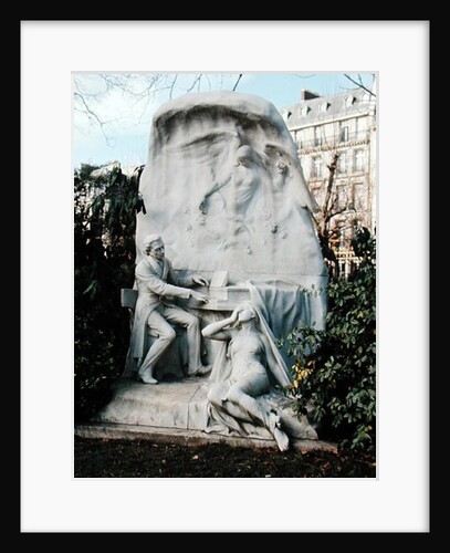 Monument to Frederic Chopin by French School