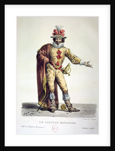 Captain Matamore by French School