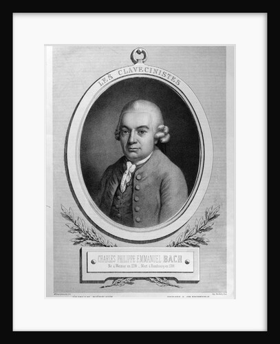 Portrait of Karl Philipp Emmanuel Bach by French School