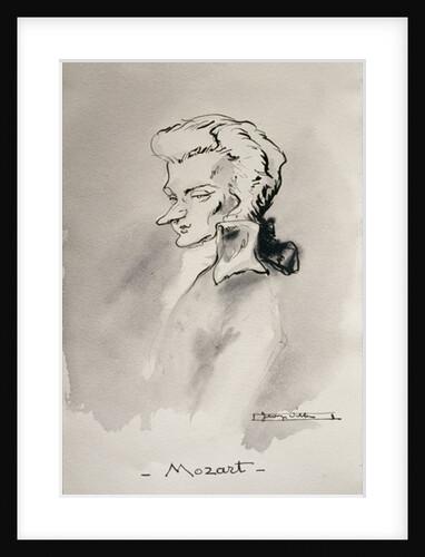 Wolfgang Amadeus Mozart by French School