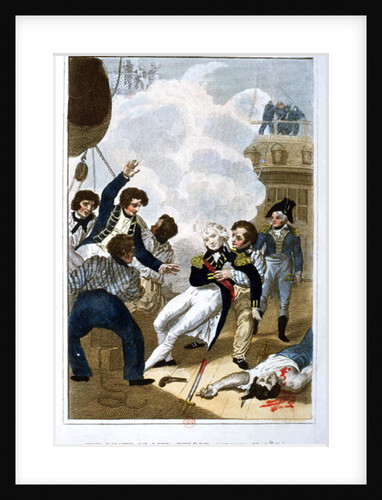 The Death of Lord Nelson on 21st October 1805 by English School