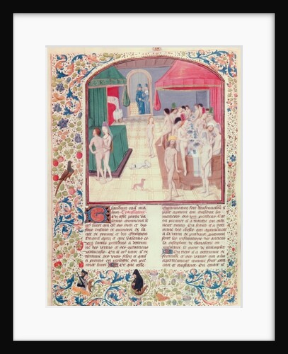 Fol.414v, Facts and memorable words by School French