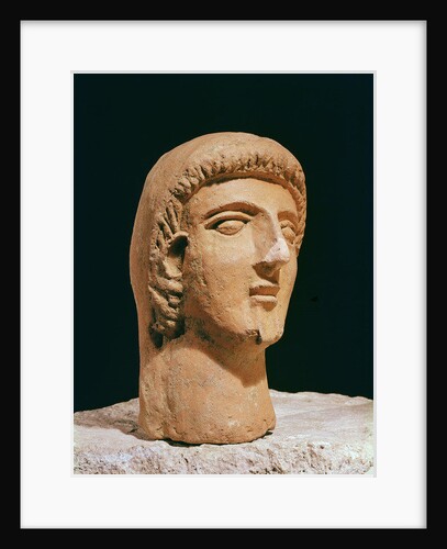 Votive head by Etruscan Etruscan