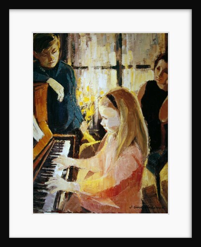 At the Piano by J. Gard-Urbanek