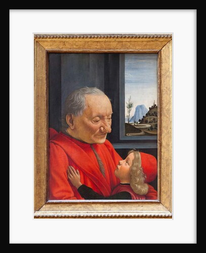 An Old Man and a Boy, c.1490 by Domenico Ghirlandaio