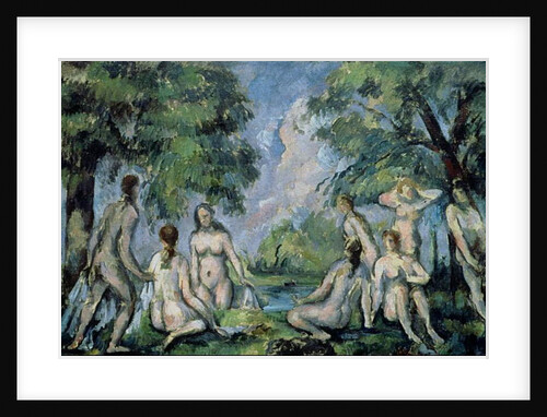 The Bathers, c.1890-1900 by Paul Cezanne