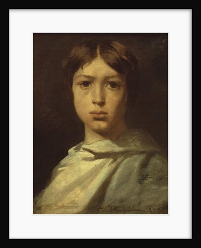 Portrait of a Young Boy, or The Artist's Colour Grinder, 1839 by Theodore Chasseriau