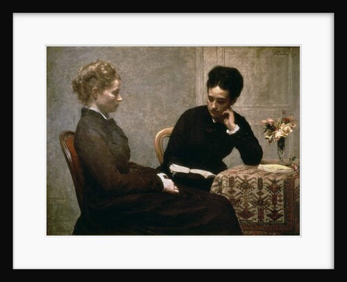 Reading, 1877 by Ignace Henri Jean Fantin-Latour