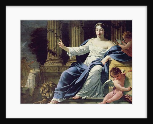 Polymnia, the Muse of Eloquence by Simon Vouet