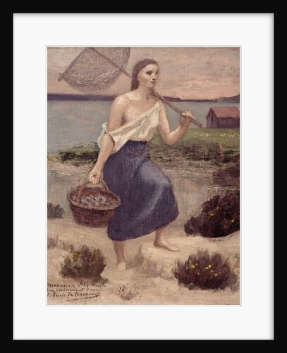 The Fisherwoman by Pierre Puvis de Chavannes